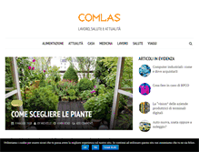 Tablet Screenshot of comlas.it